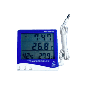 Termohigrometro Digital DT-250N Com sensor externo e Relógio